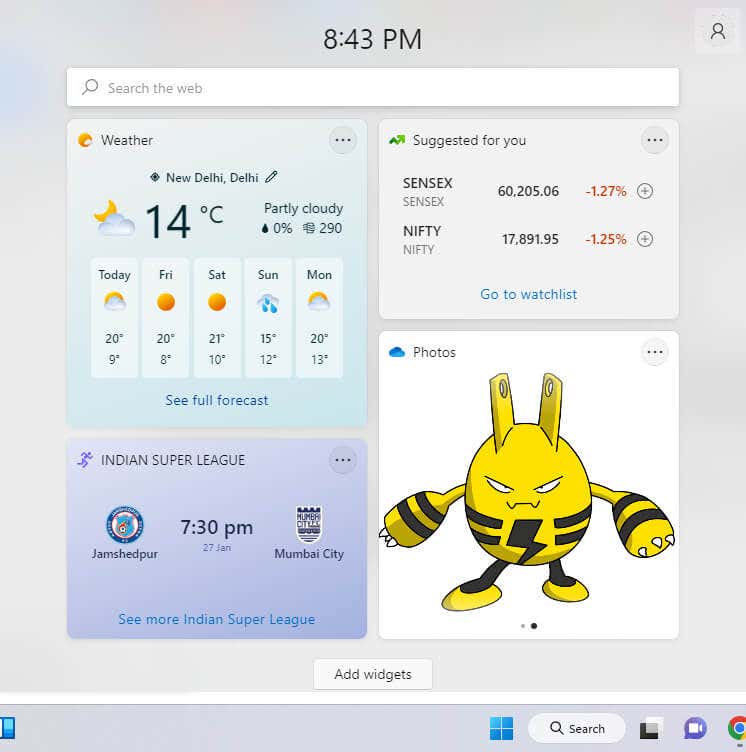 How to Use and Customize Widgets in Windows 11 image 4