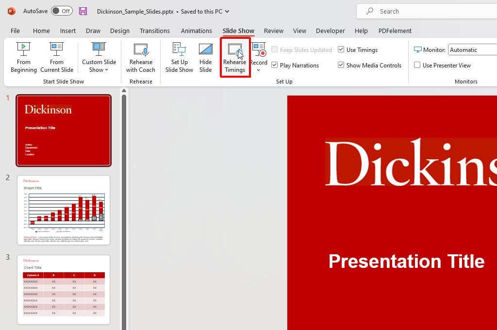 how to play video in powerpoint during presentation