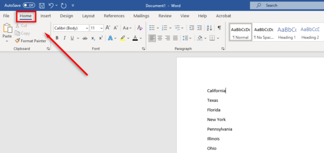 How to Alphabetize a List in Microsoft Word (Windows, Mac, and Web)