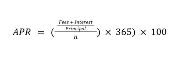 What Is The Formula To Calculate Apr