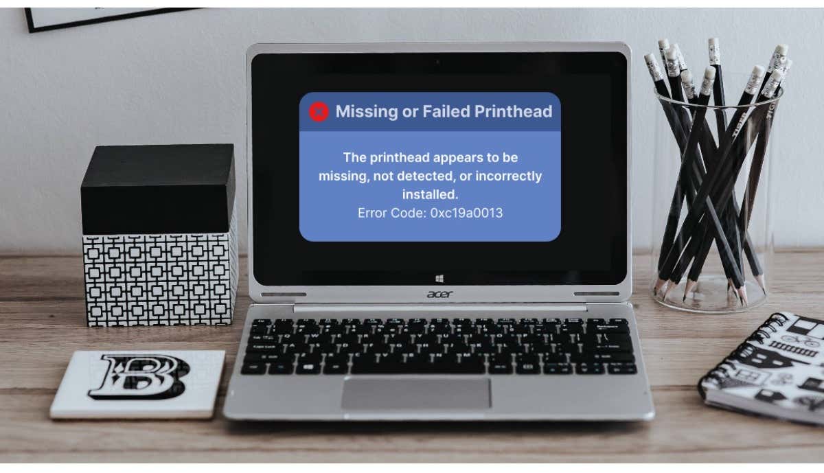 How to Fix Missing or Failed Printhead Error on HP Printers image 1