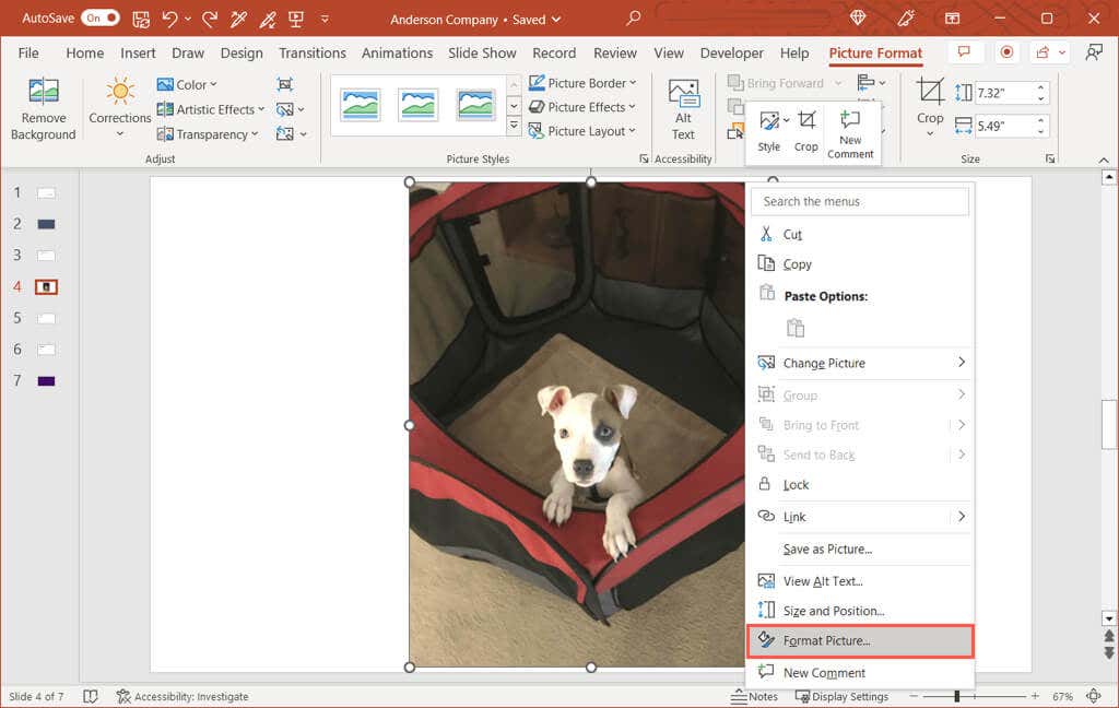 How to Make Pictures or Background Transparent in PowerPoint image 3