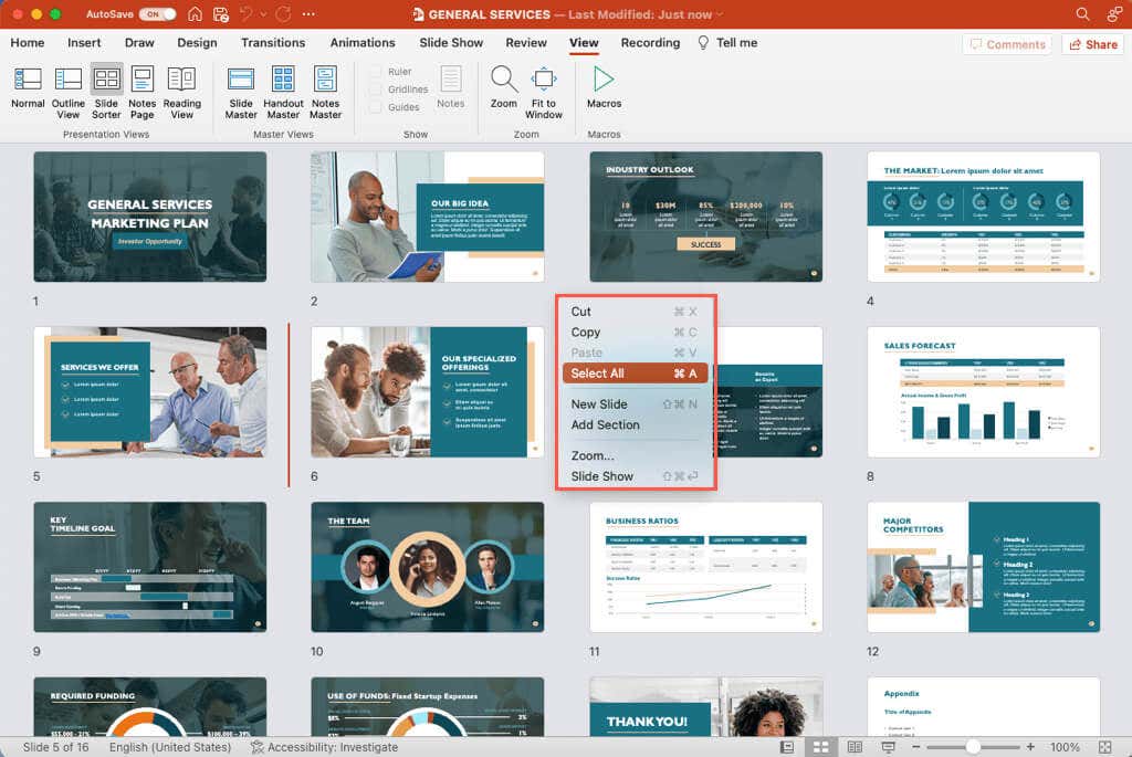 How to Select Multiple or All Slides in Your PowerPoint Presentation image 6