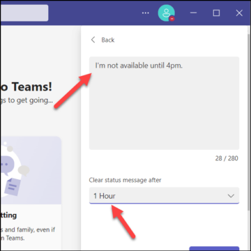 How to Set Status Timeout in Microsoft Teams