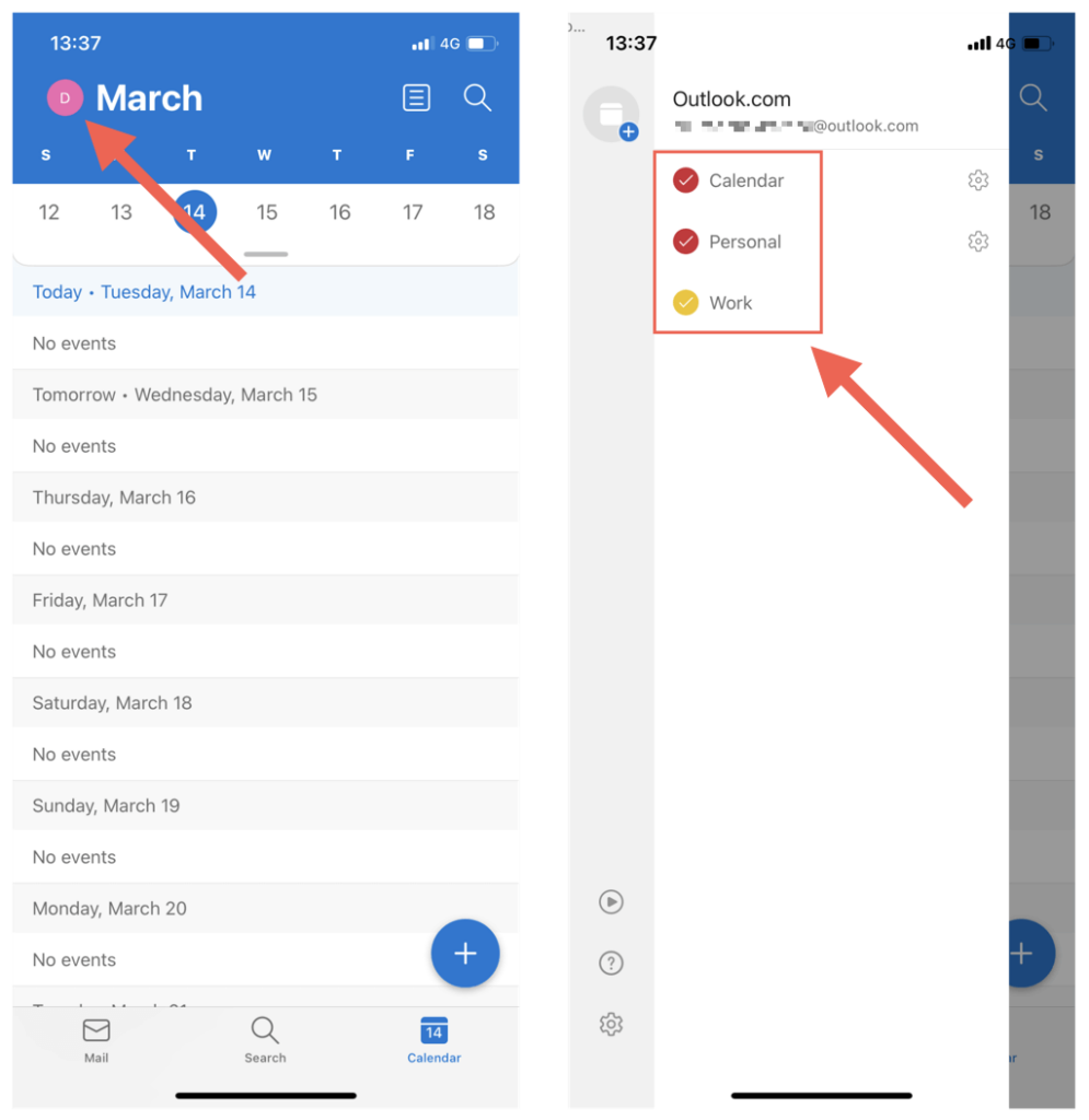 Outlook Kalender Nach Iphone 