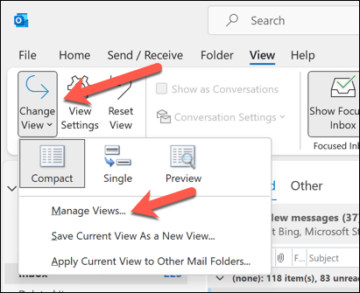 How to Change and Customize Microsoft Outlook’s View