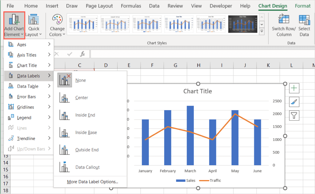 Excel Chart Customization