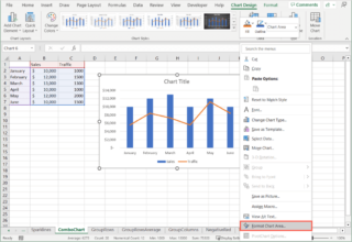 How to Create a Combo Chart in Microsoft Excel