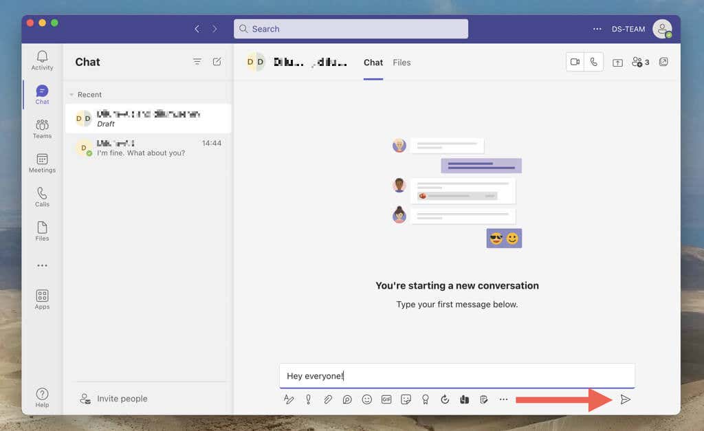 How to Create a One On One or Group Chat in Microsoft Teams - 88