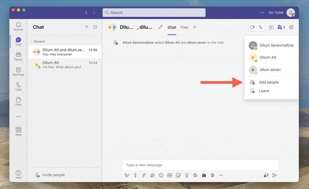 How to Create a One On One or Group Chat in Microsoft Teams - 74