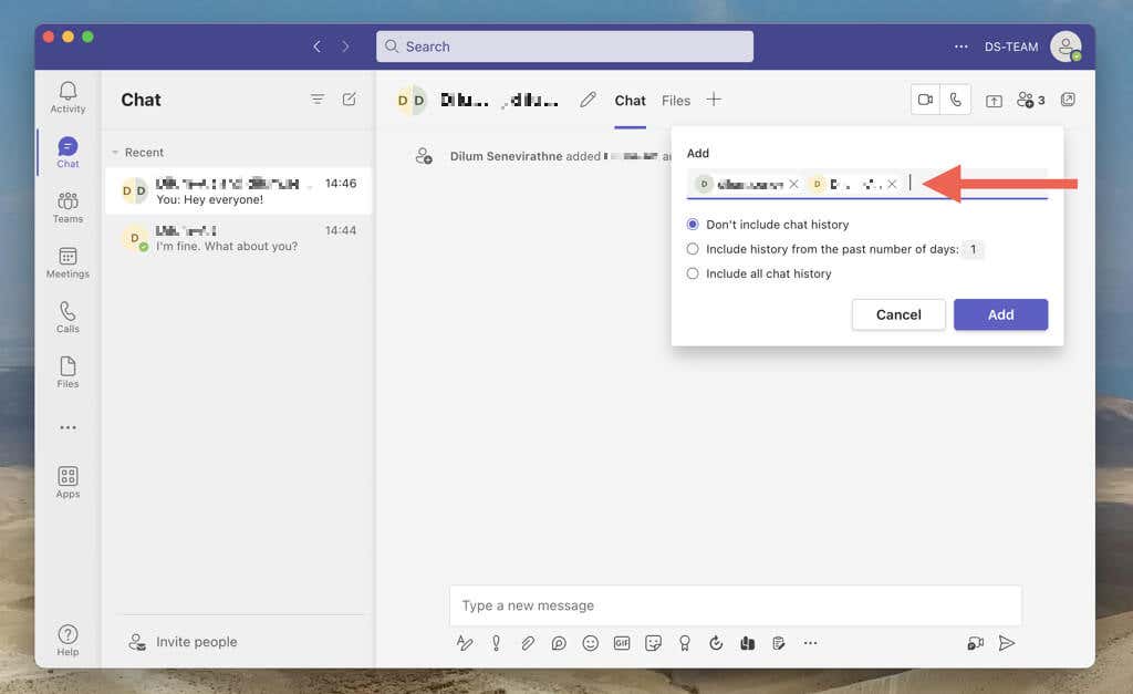 How to Create a One On One or Group Chat in Microsoft Teams - 37