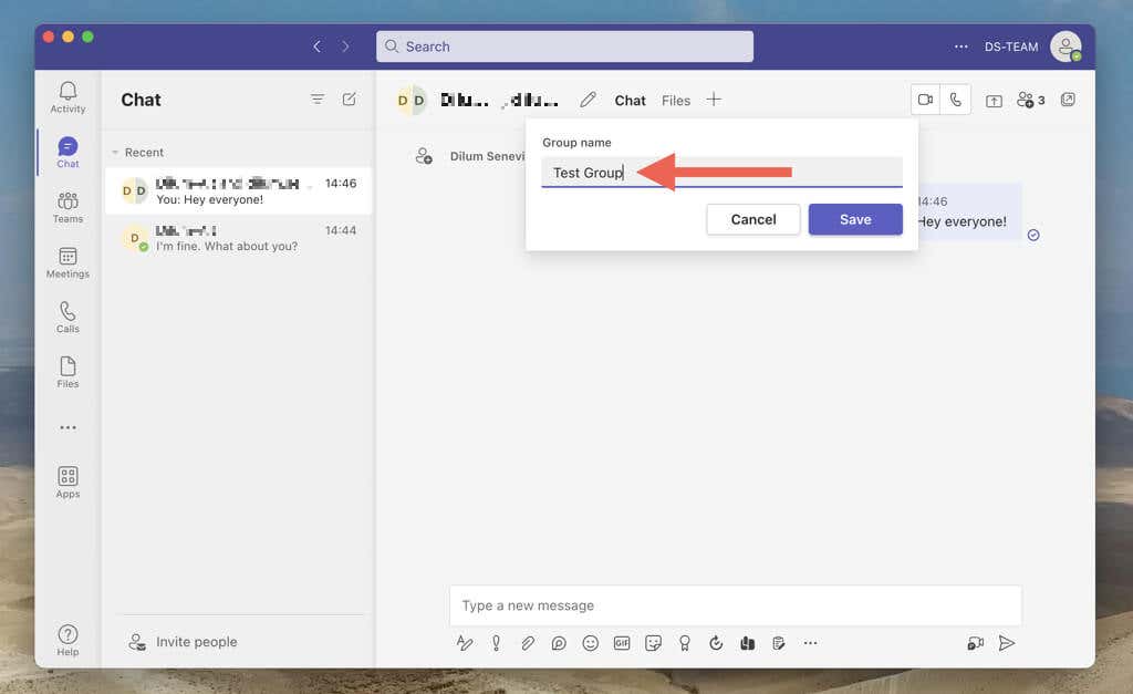 How to Create a One On One or Group Chat in Microsoft Teams - 60