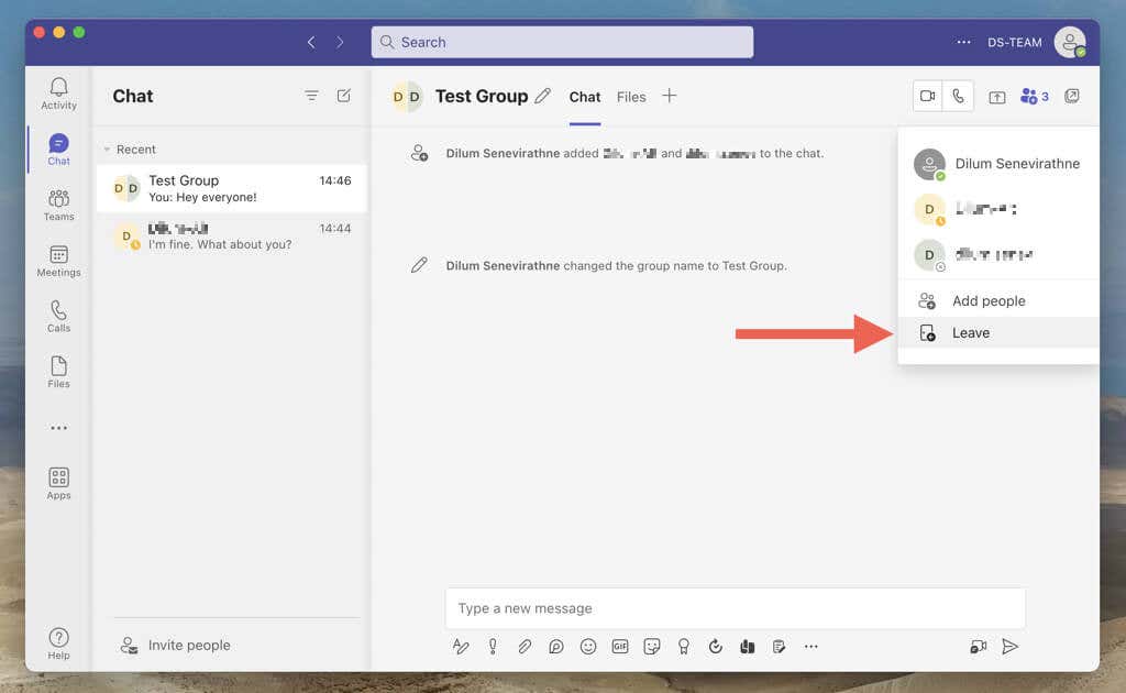 How to Create a One On One or Group Chat in Microsoft Teams - 2
