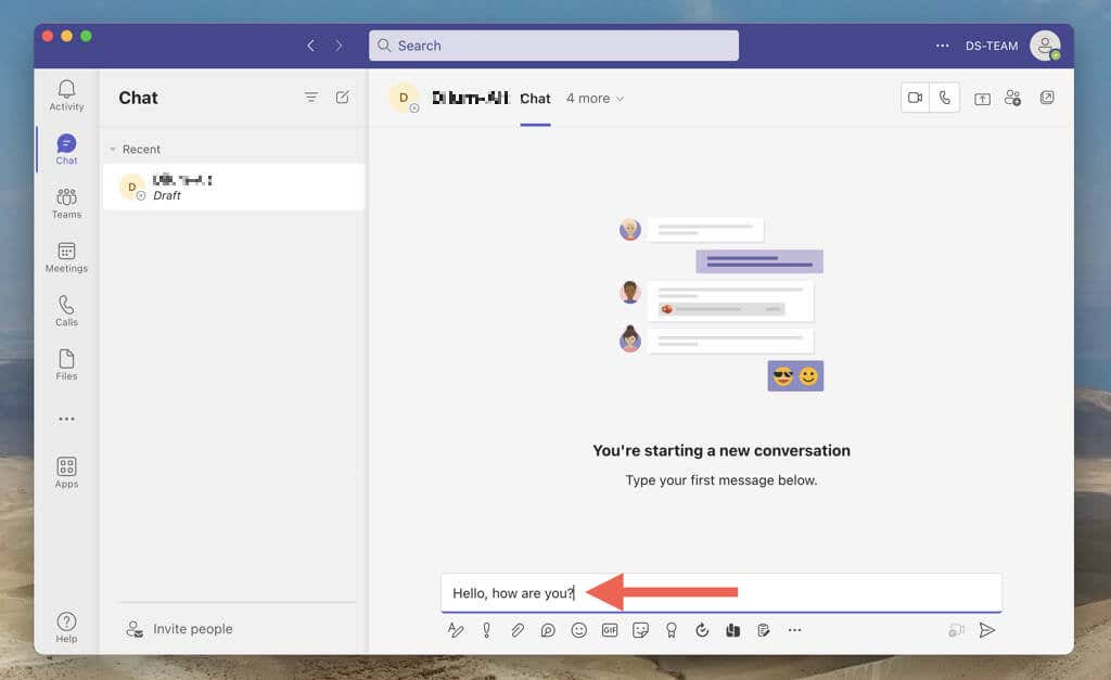How to Create a One On One or Group Chat in Microsoft Teams - 72