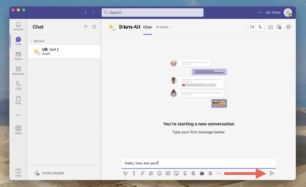 How to Create a One On One or Group Chat in Microsoft Teams - 87