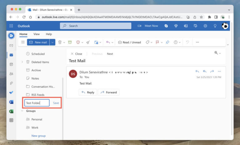 How to Create Folders in Microsoft Outlook