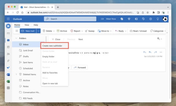 How to Create Folders in Microsoft Outlook
