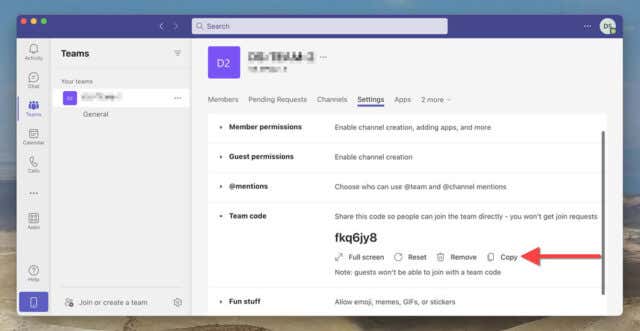 How to Generate and Use a Microsoft Teams Code