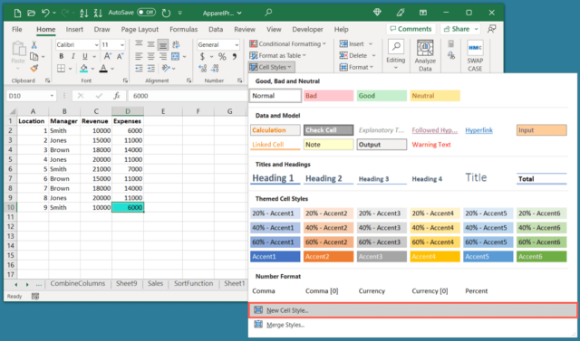 How to Highlight Cells and Text in Microsoft Excel