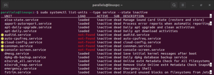 How To List Linux Services With The Systemctl Command