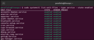 How To List Linux Services With The Systemctl Command