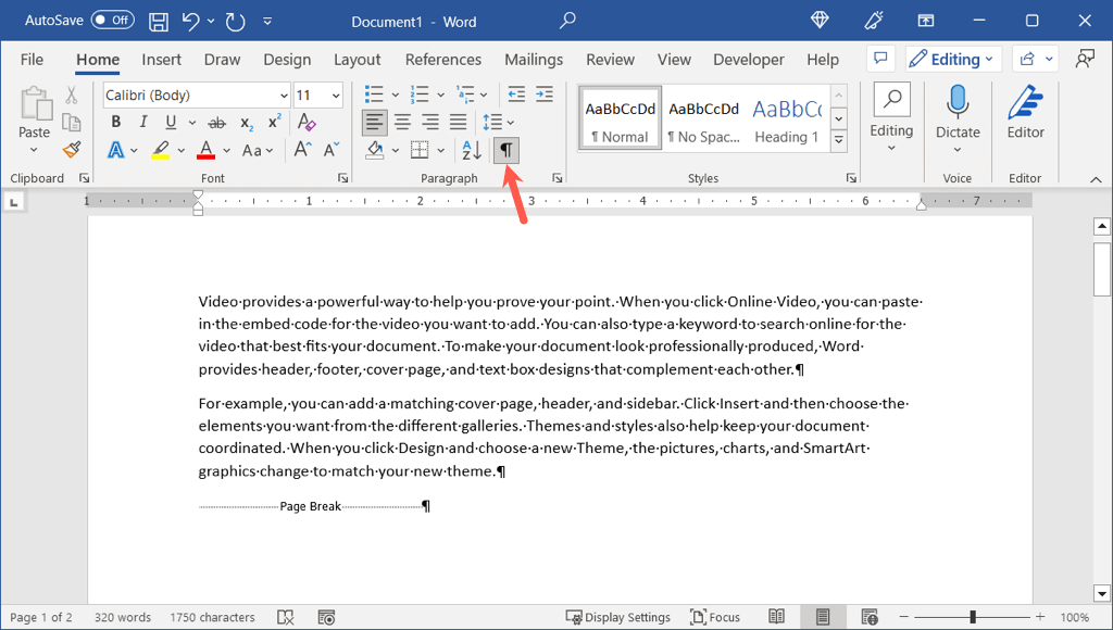 How to Remove Page Breaks in Microsoft Word Documents - 59