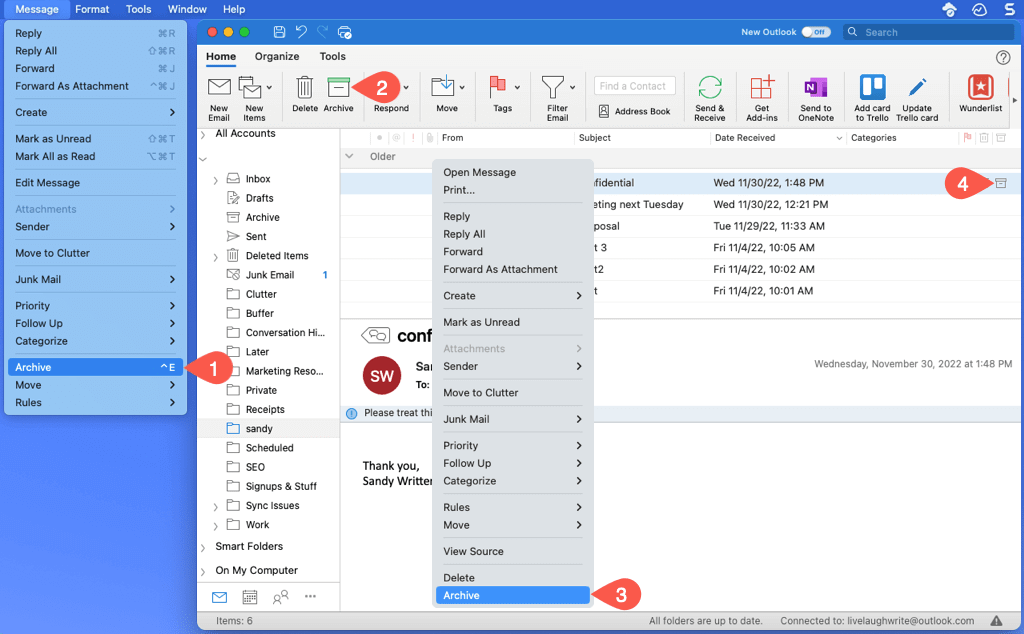 How to Archive Emails in Microsoft Outlook image 11