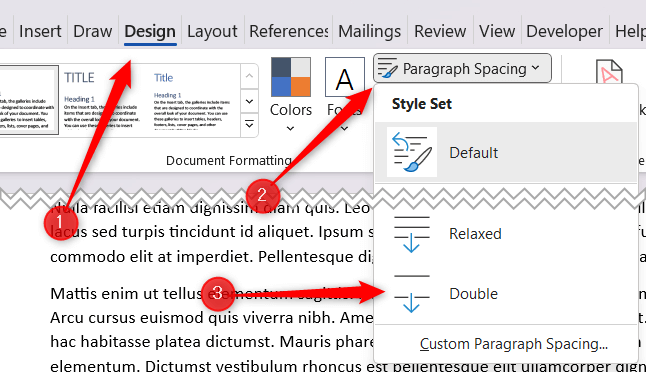How to Double Space in Microsoft Word image 2