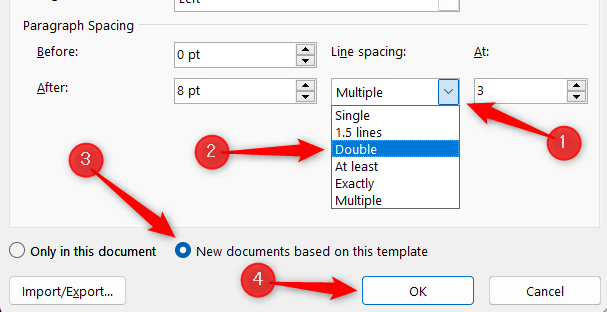 How to Double Space in Microsoft Word image 5
