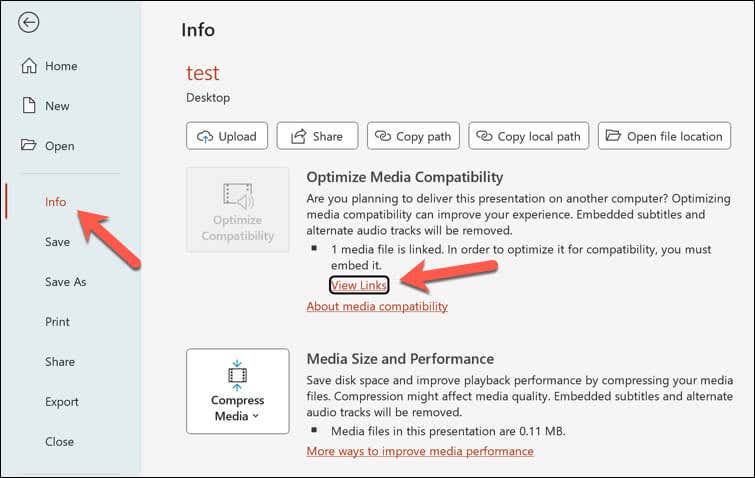 How to Fix “Cannot Play Media” Error in PowerPoint image 3