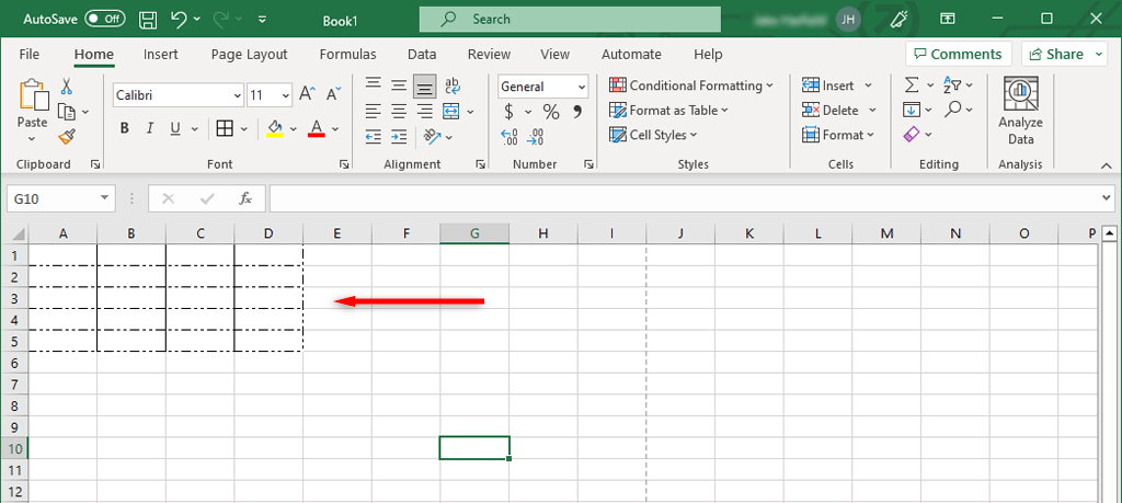 How to Get Rid of Dotted Lines in Microsoft Excel - 52