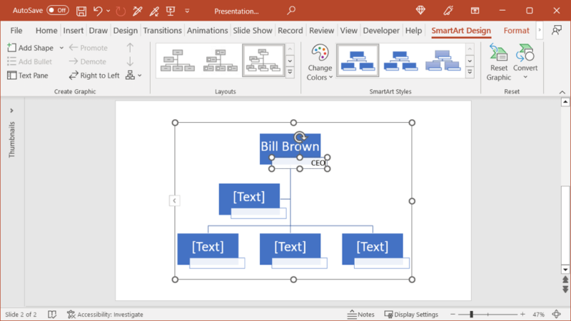 How to Make an Organizational Chart in Word, Excel, and PowerPoint