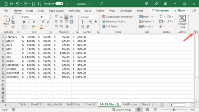 How to Stop Microsoft Excel Toolbar From Disappearing