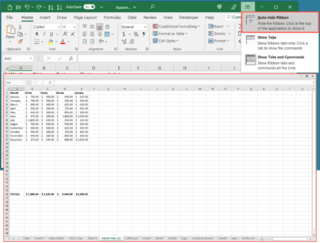 How to Stop Microsoft Excel Toolbar From Disappearing