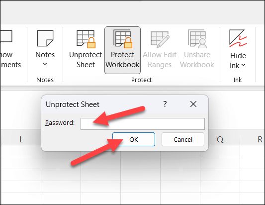 How to Unprotect an Excel Worksheet or Workbook (With or Without Password) image 8