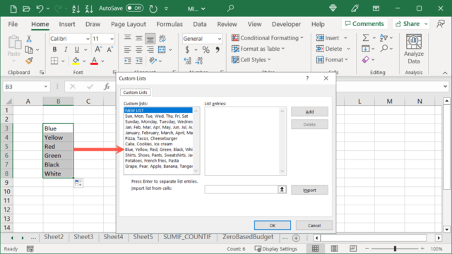 How to Autofill in Microsoft Excel