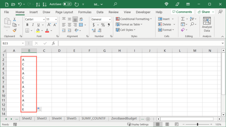 How to Autofill in Microsoft Excel