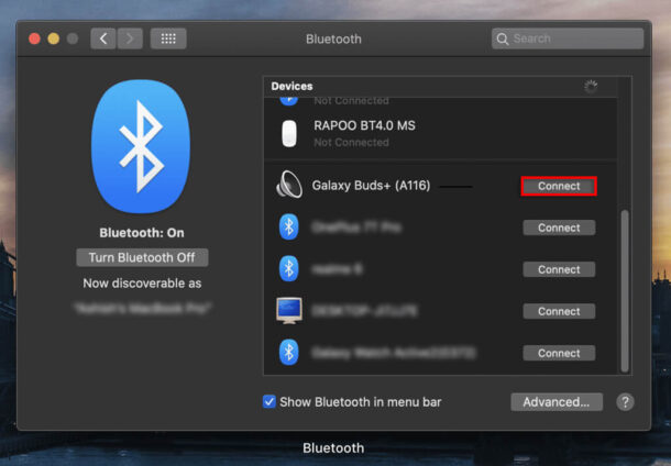 How to Connect Samsung Galaxy Buds to Your Windows or Mac Computer