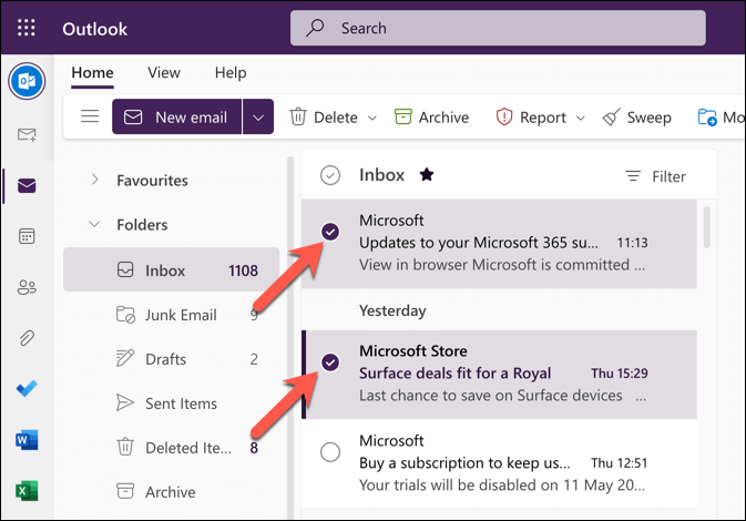 How to Delete Multiple Emails in Microsoft Outlook image 12