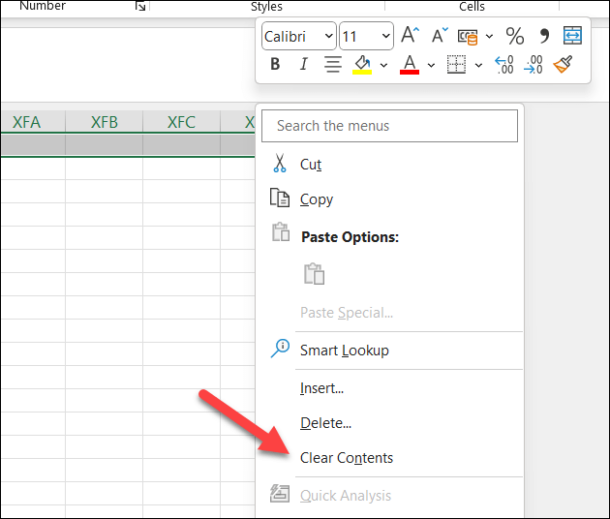 How to Fix Microsoft Excel Can't Insert New Cells Error