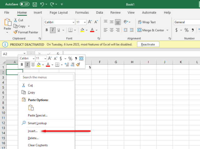 How To Insert Columns and Rows in Microsoft Excel (Mobile, Desktop, and ...