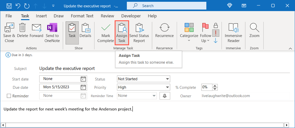 How to Use Microsoft Outlook for Project or Team Management image 9