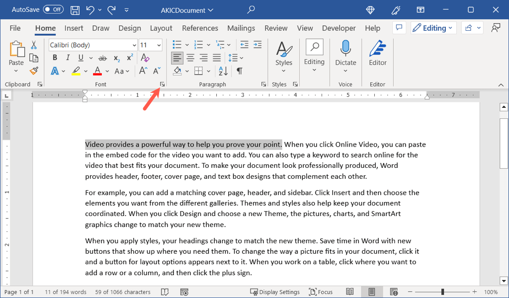 How to open dialog box launcher on microsoft word? : r/mac