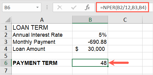 How to Calculate a Loan in Microsoft Excel (Templates and Formulas) image 12