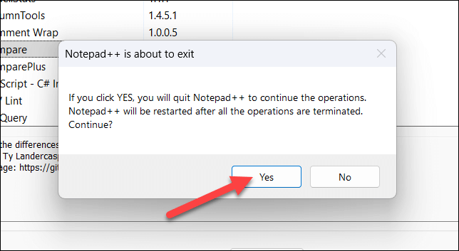 How to Compare Two Files in Notepad++ image 4