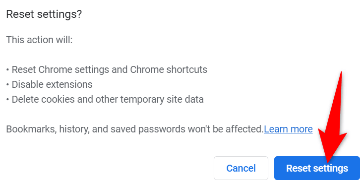 How to Fix a chrome-error://chromewebdata/ Error image 9