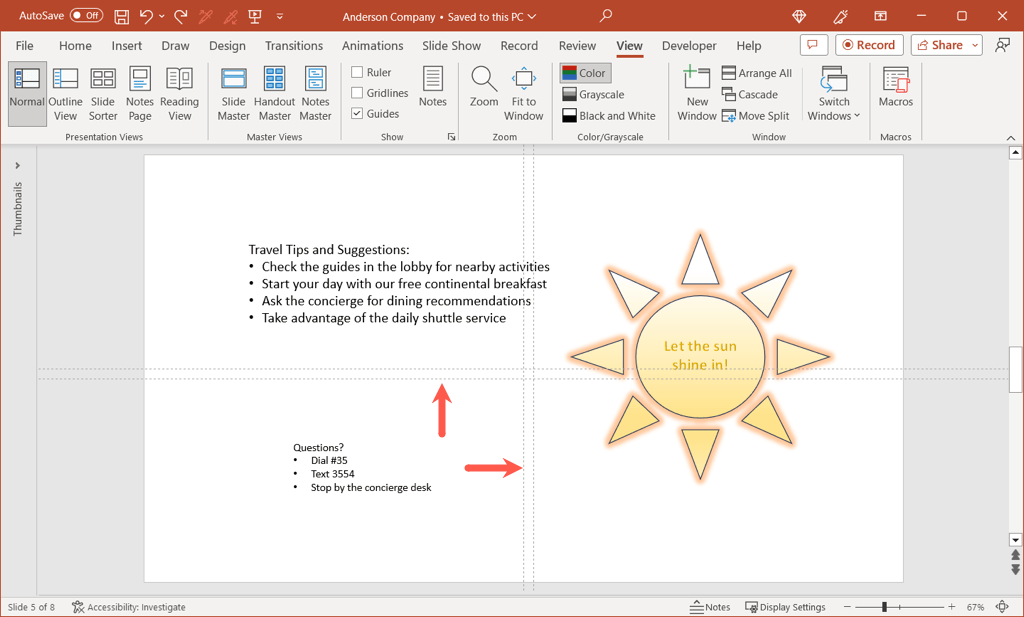 How to Change Slide and Text Margins in PowerPoint image 2