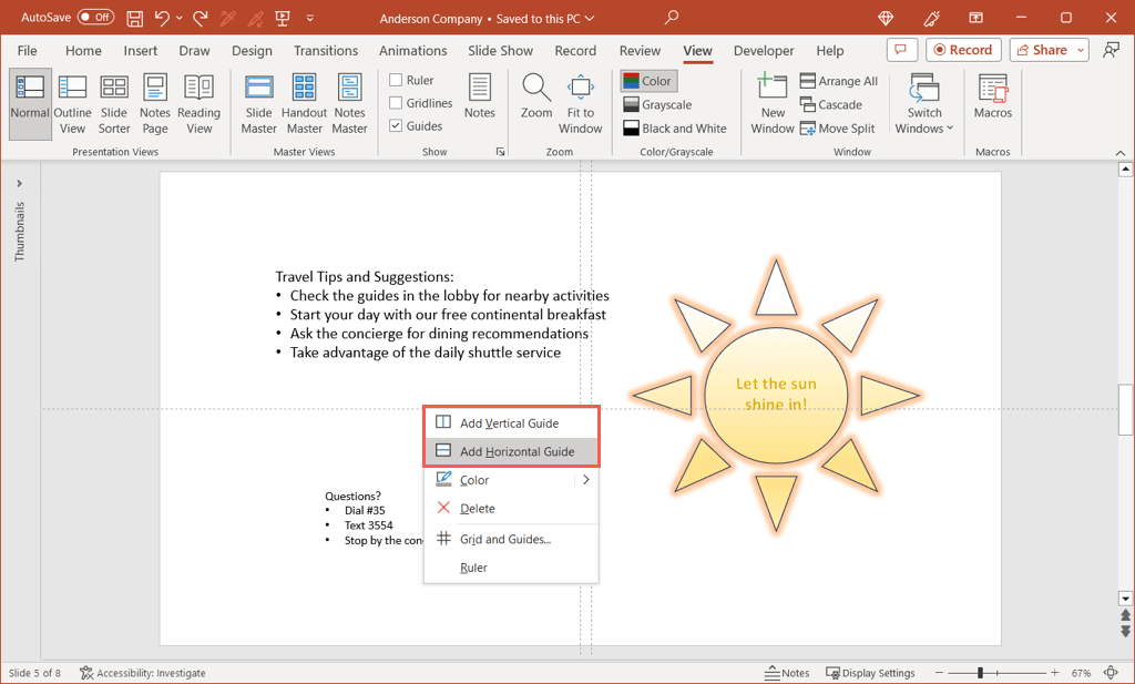 How to Change Slide and Text Margins in PowerPoint image 3