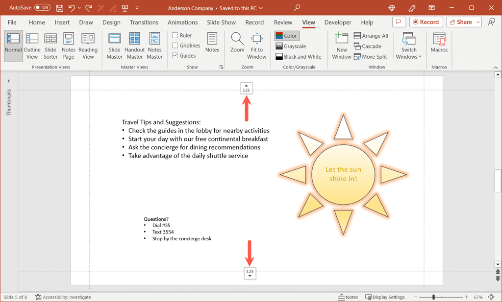 How to Change Slide and Text Margins in PowerPoint image 5
