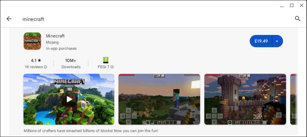 How to Get Minecraft on Your Chromebook image 2